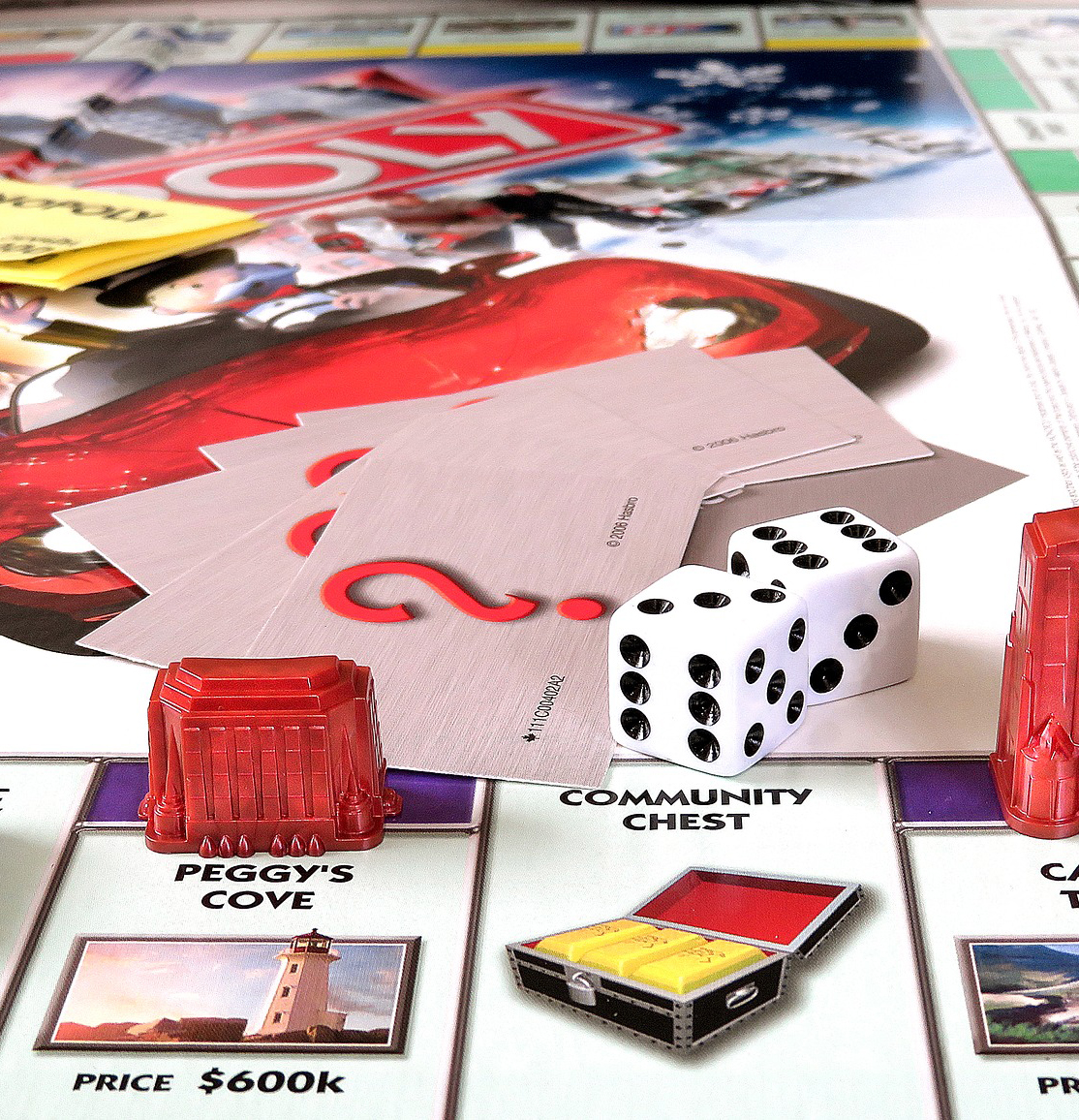 Monopoly game board