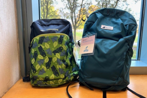 backpack kits from the Library of Things Collection