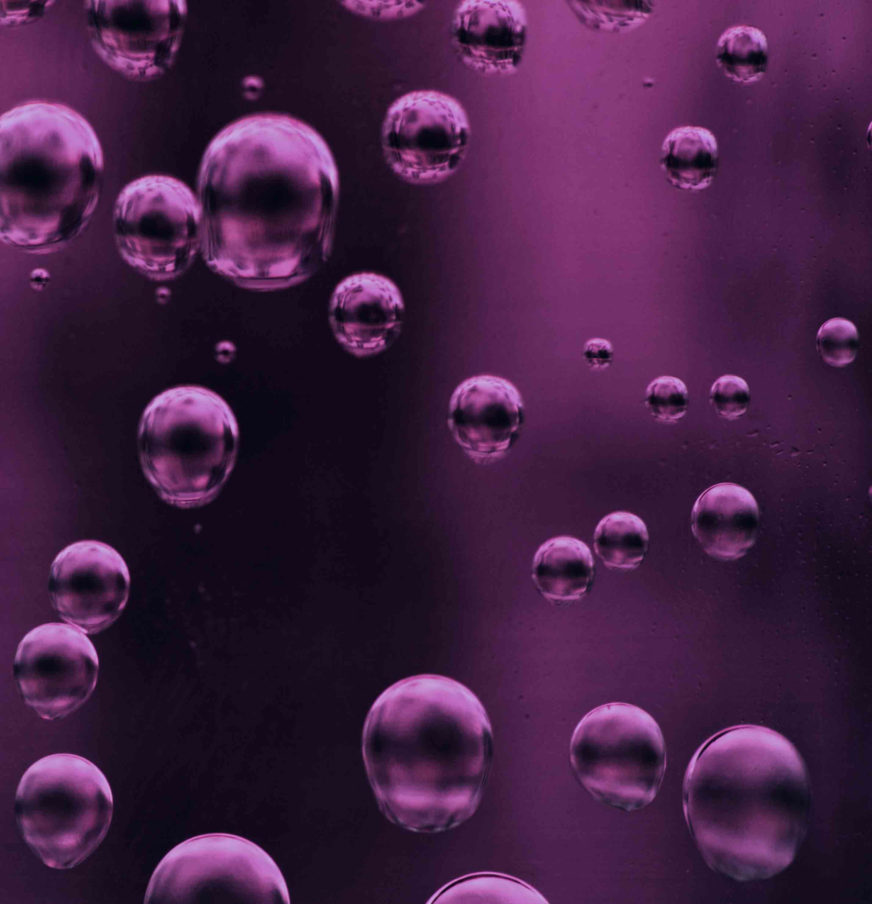 Bubble is a purple liquid