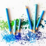 pencil crayons