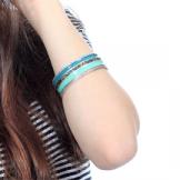 girl wearing bracelet