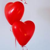 heart shaped balloons