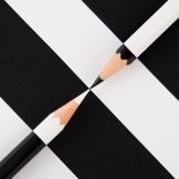 black and white pencils
