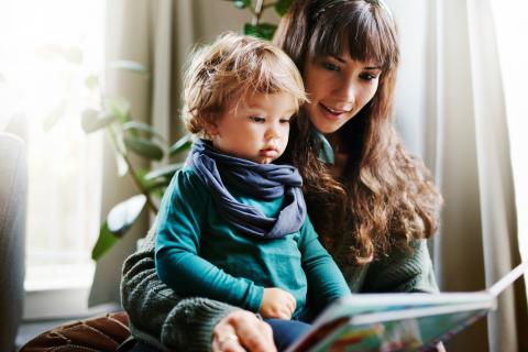 reading books